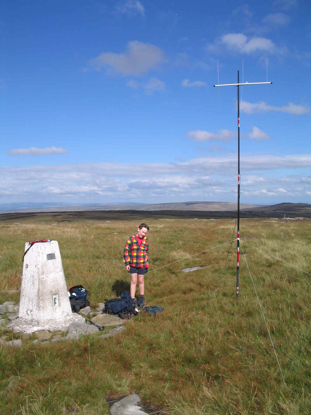 Trig point, Jimmy & SOTA Beam on SP-003
