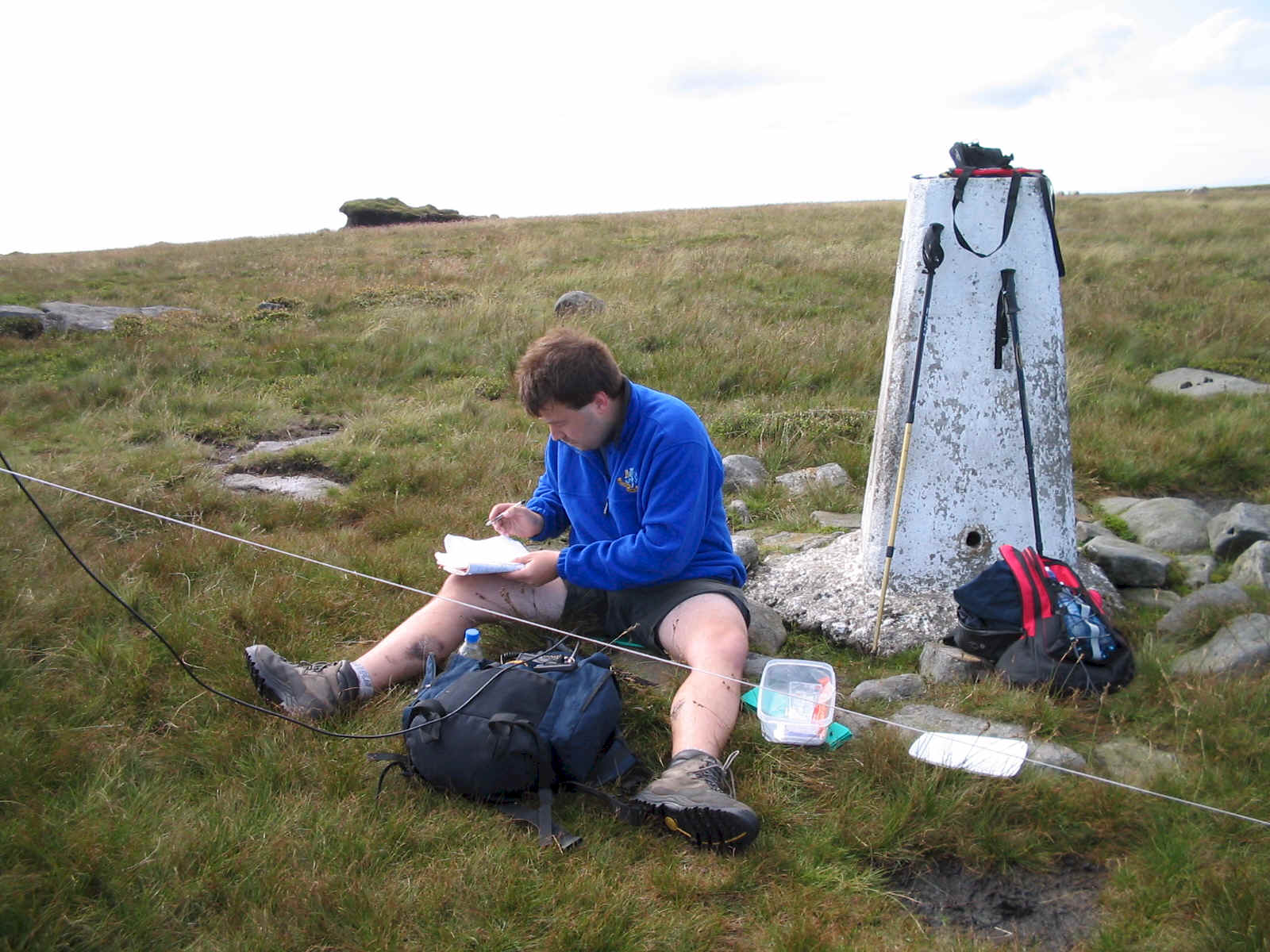 Tom operating as MX1SWL/P from Ward's Stone SP-003