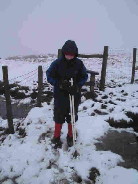 Jimmy sets up the SOTA Beam