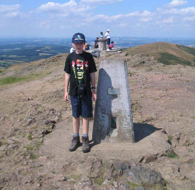 Jimmy's first ascent of the Worcestershire Beacon