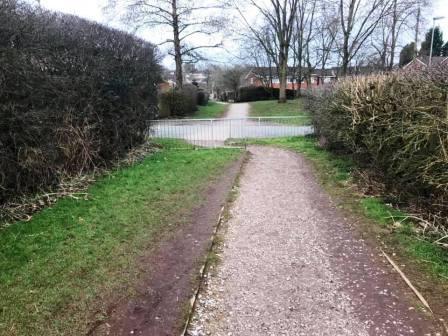 Footpath / cycle path to Rudyard