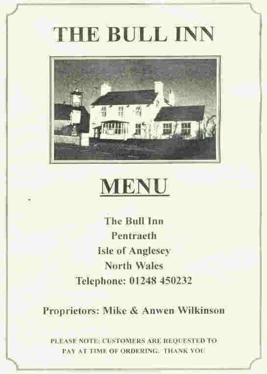 The Bull Inn, Pentraeth
